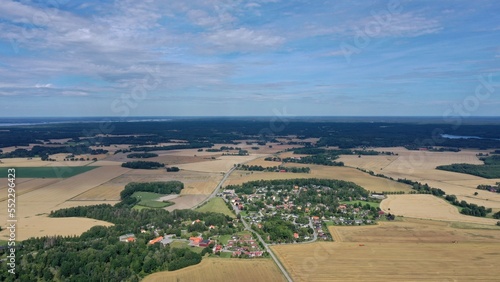 survol du domaine de Julita dans le sud de la Suède © Lotharingia