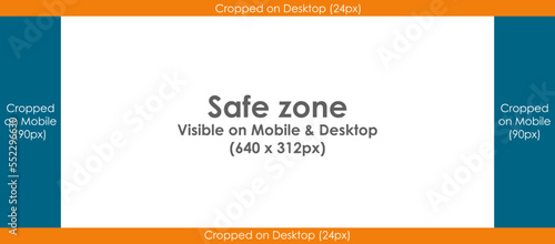 Facebook page cover guide template for Computer, Mobile