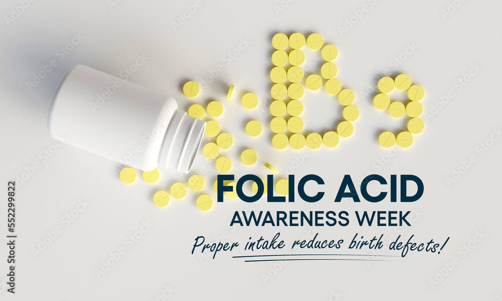 Folic Acid awareness week is observed every year in January, to spread