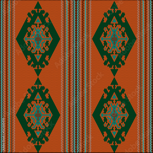 traditional thai style fabric
