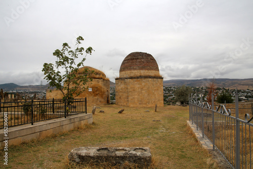 Yeddi Gumbaz Mausoleum is a cemetery south of Samaxı, dating from the early 18th century photo