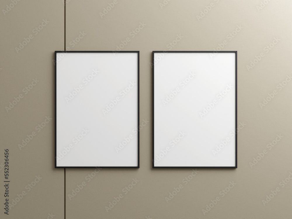 Hanging frame mockup for art and quotes. Hanging frame mockup for art and quotes.