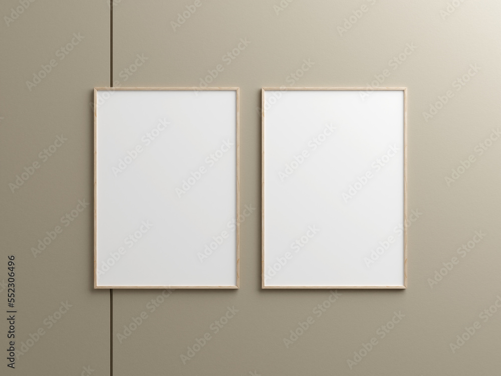 Hanging frame mockup for art and quotes. Hanging frame mockup for art and quotes.