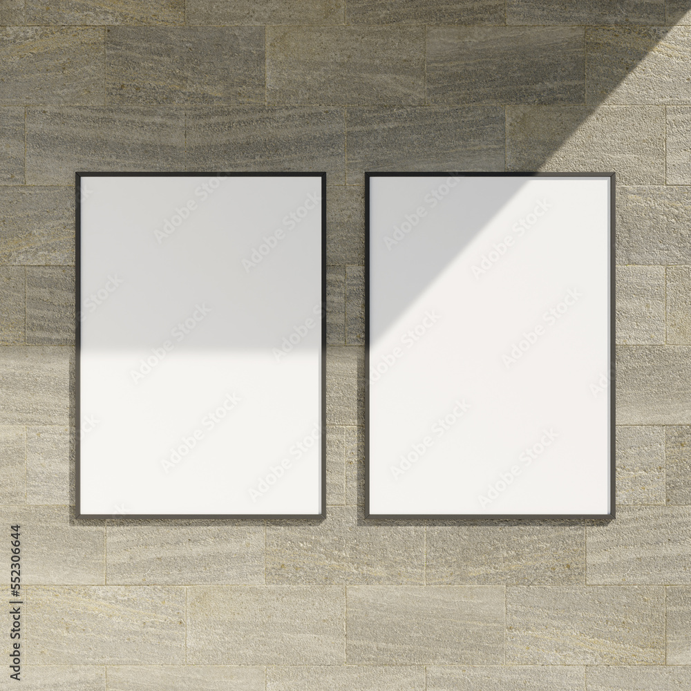 frame mockup on marble wall. Poster mockup. Clean, modern, minimal frame. Hanging photo mockup. frame mockup on marble wall. Poster mockup. Clean, modern, minimal frame. Hanging photo mockup.