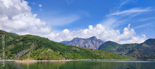 Fototapeta Naklejka Na Ścianę i Meble -  Komani Lake, Albania