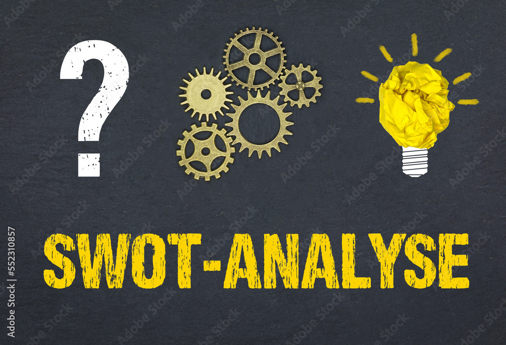Obraz premium SWOT-Analyse