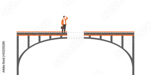 illustration of a bridge in the background
