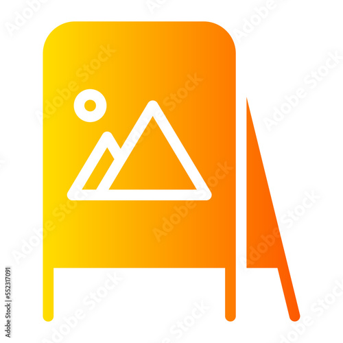 poster gradient icon