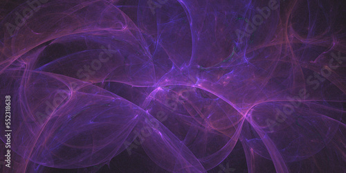  3D rendering abstract multicolor fractal background 