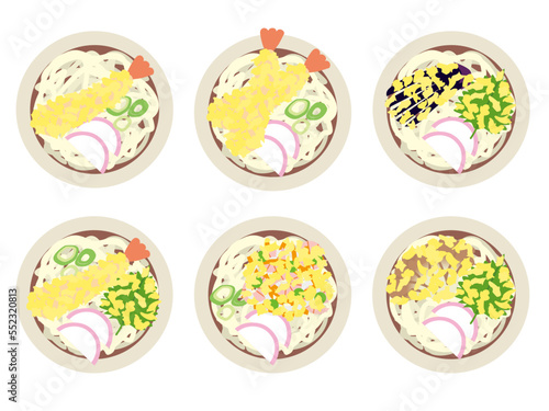  天ぷらうどん上P