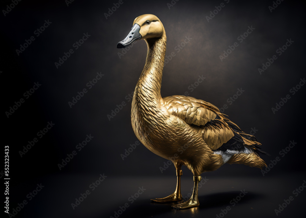 Fototapeta premium Gold Goose