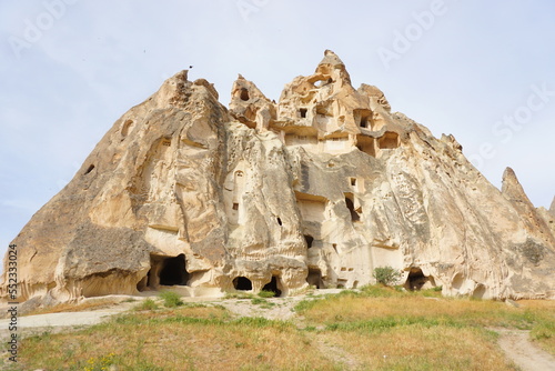 トルコのカッパドキアの奇岩群