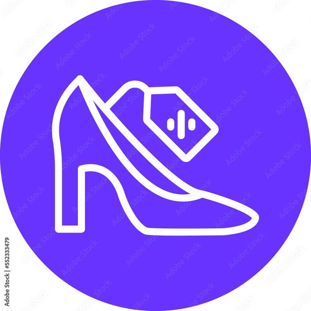 Heel Sale Icon Style Heel Sale Icon Style