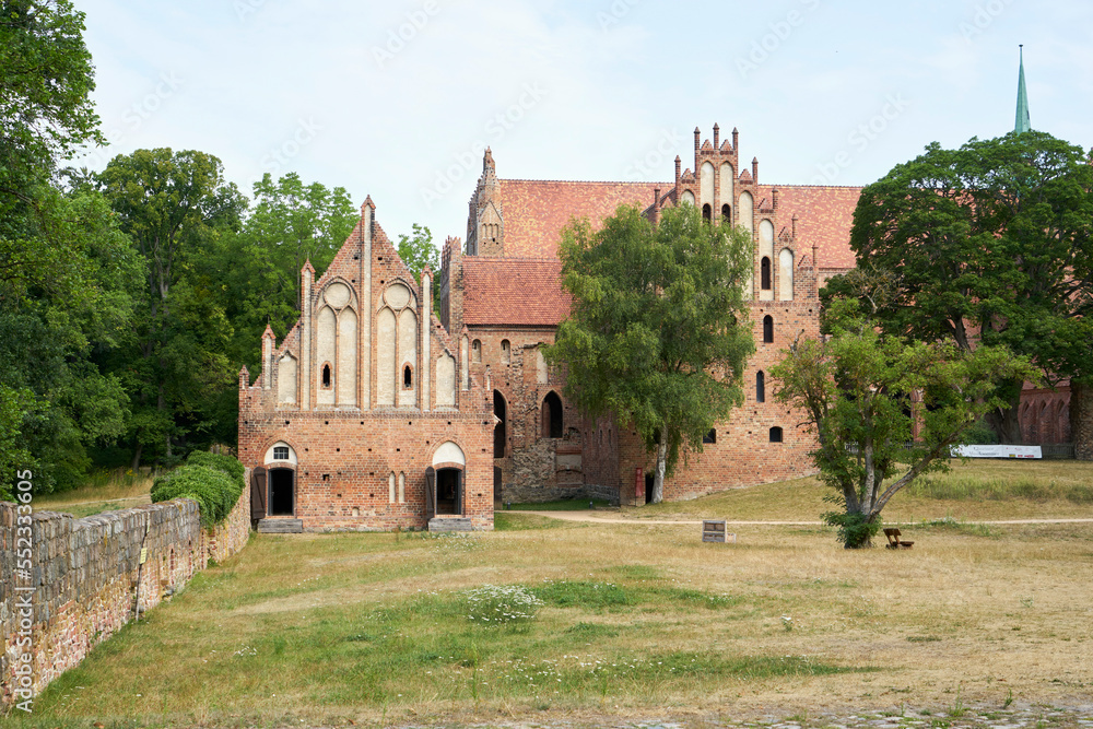 Das gotische Kloster Chorin in Brandenburg 