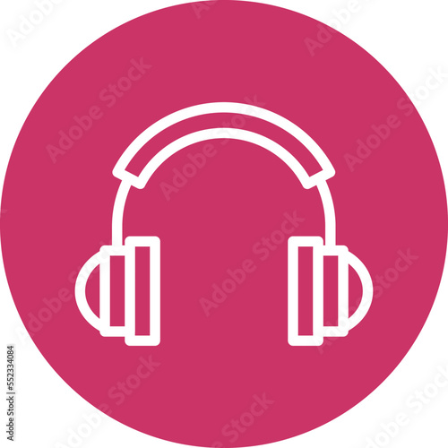 Earmuffs Icon Style