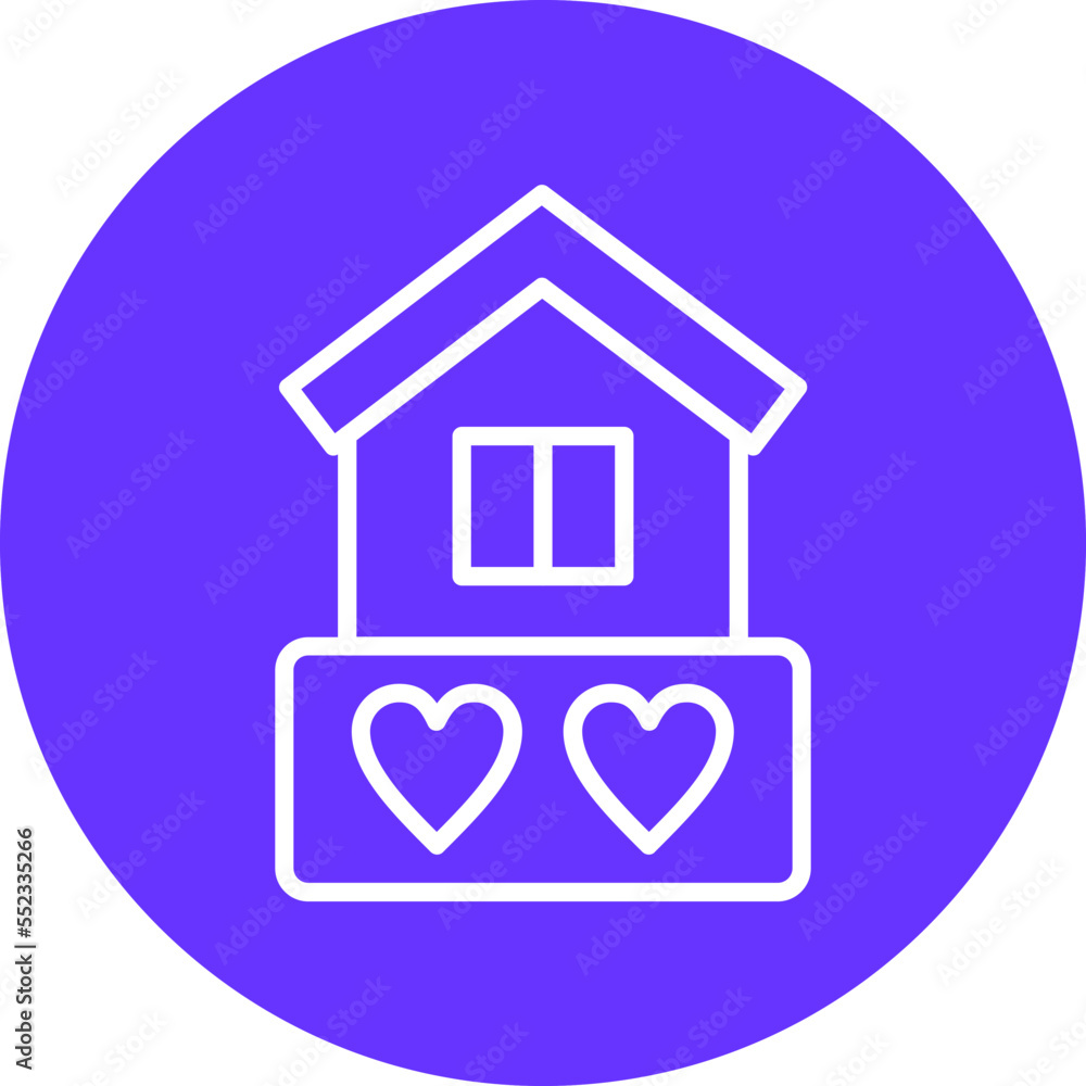 Dream House Icon Style