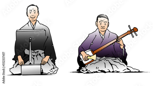 歌舞伎,三味線,義太夫００１