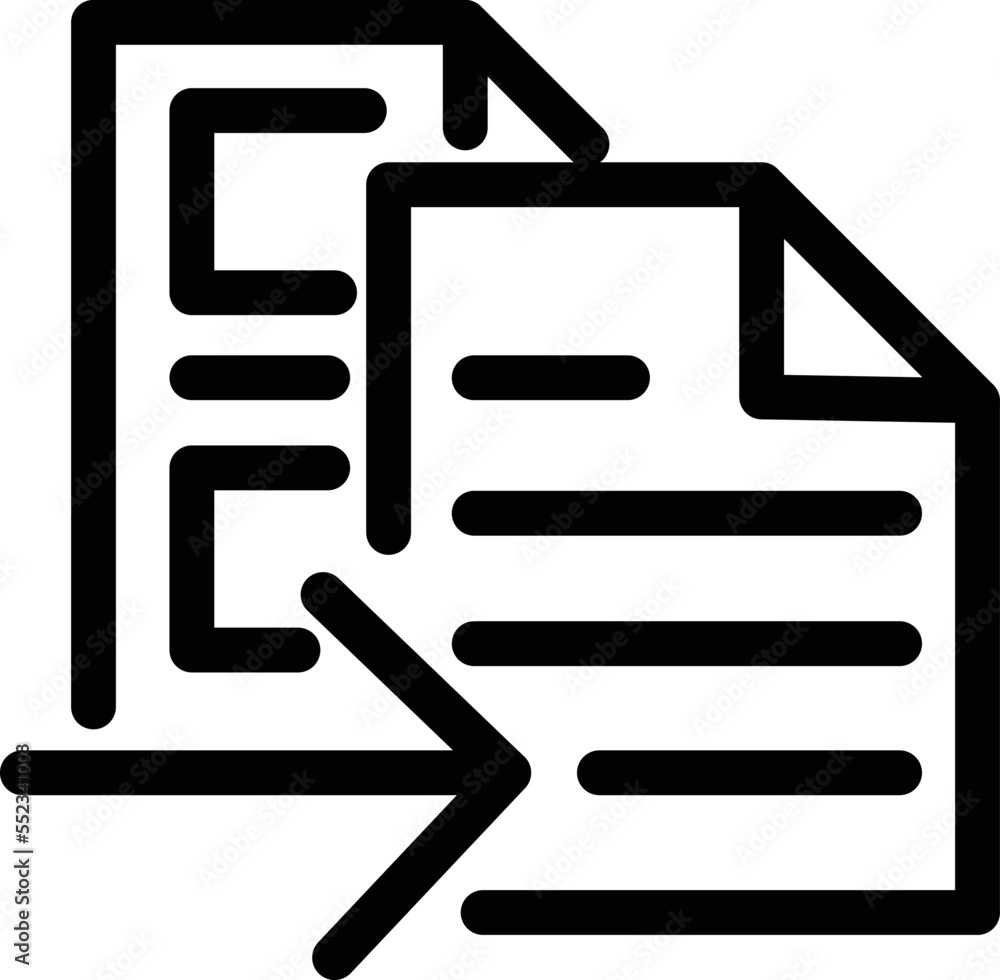 Document Transfer Vector Icon
Document Transfer Vector Icon