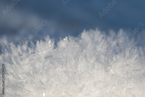 frost on the window