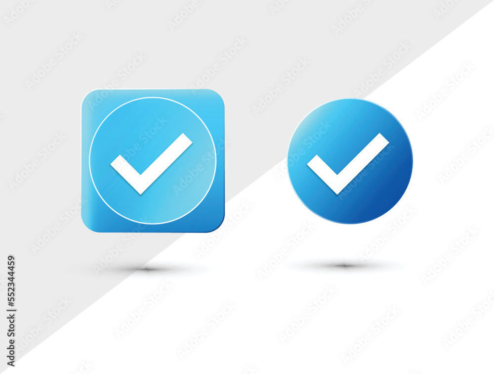 Green check mark and red cross icon set collection, Circle and square symbol Vector illustration
Green check mark and red cross icon set collection, Circle and square symbol Vector illustration