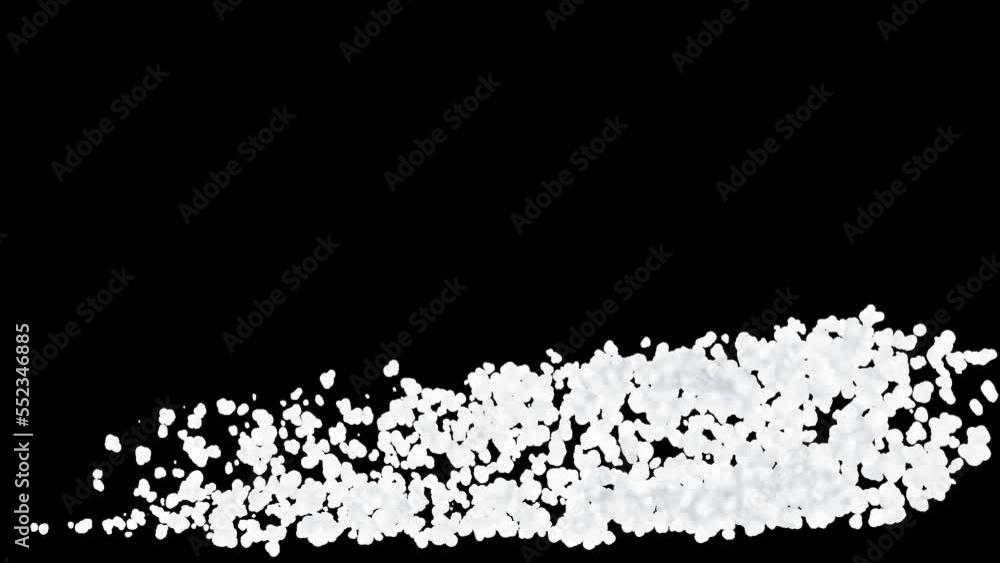 Christmas Snow Reveal or Opener Element with alpha channel Christmas Snow Reveal or Opener Element with alpha channel