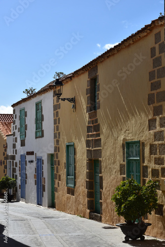 Fototapeta Naklejka Na Ścianę i Meble -  Scenic view of alley in Agüimes de Gran Canaria