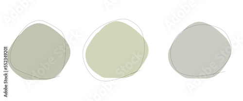 Round Shape, Round Abstract Vector Set, Round Oblong Shape Set, Trendy Circle, Modern Banner, Abstract, Blob, Geometric Vector Graphic Circle Elements Illustration Background for Sale Signs,
