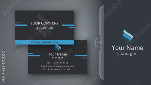 Template Business Card. Brand For Your Company
