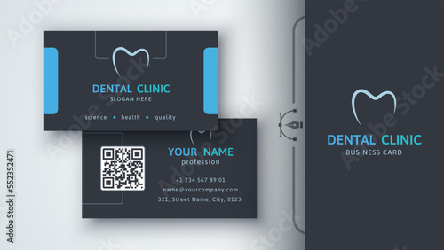 Dental Template Business Card. Brand For Your Company.