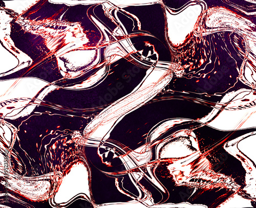Vibrant cool background with undulations 01