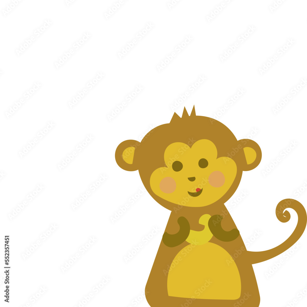 Obraz premium Monkey day