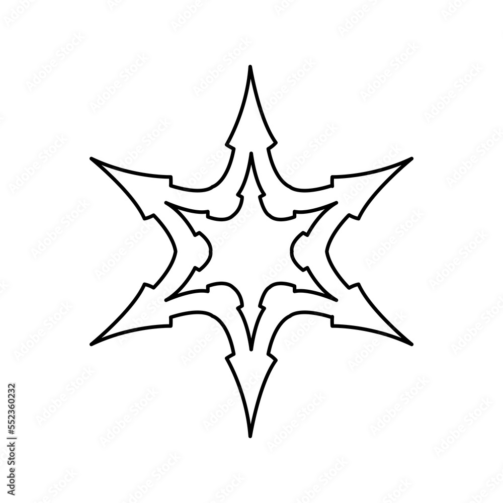 snowflake icon on a white background, vector illustration snowflake icon on a white background, vector illustration