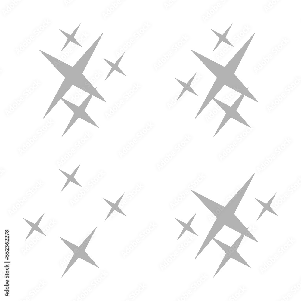 stars icon on a white background, vector illustration stars icon on a white background, vector illustration