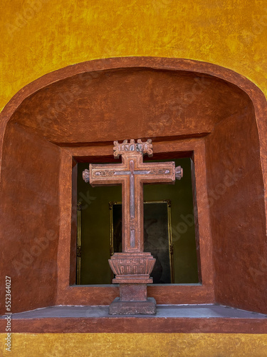 big yellow cross