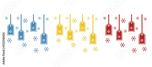 Christmas sale icon, Christmas concept, vector illustration