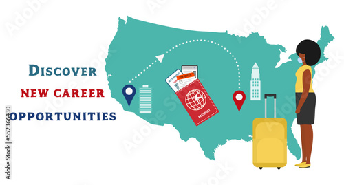 New career Relocation Job Offer Employee USA