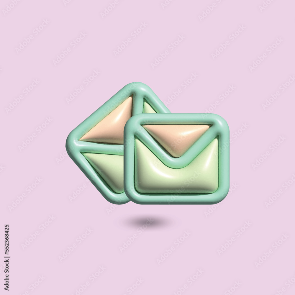mail icon set with marker new message isolated art. Render email notification with letters, check mark, plane and magnifying glass icons. 3d realistic vector mail icon set with marker new message isolated art. Render email notification with letters, check mark, plane and magnifying glass icons. 3d realistic vector