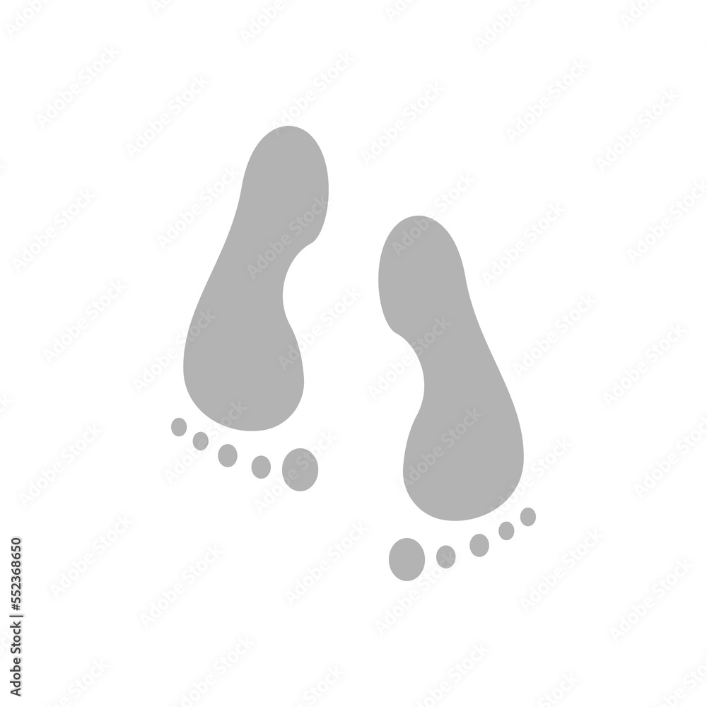 feet icon, health concept, vector illustration feet icon, health concept, vector illustration
