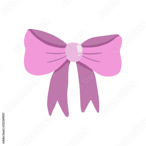 pink ribbon bow