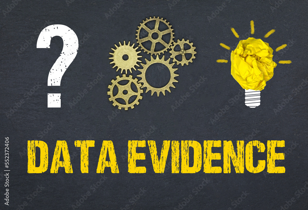 Obraz premium Data evidence