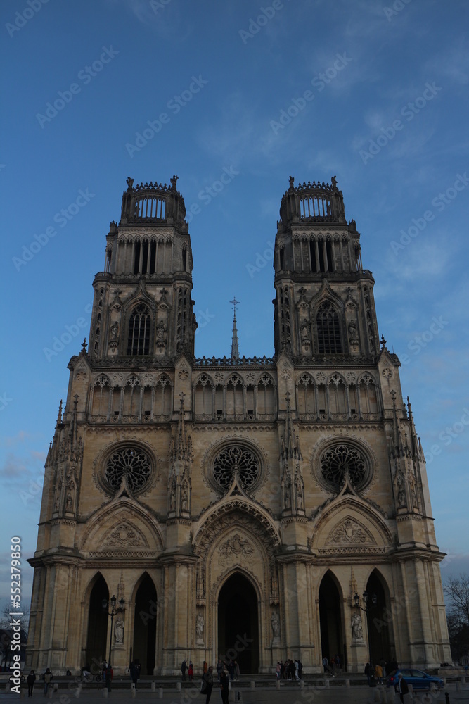 Obraz premium Basilique Cathédrale Sainte-Croix d'Orléans - City of Orléans - Centre Val de Loire - Loiret - France