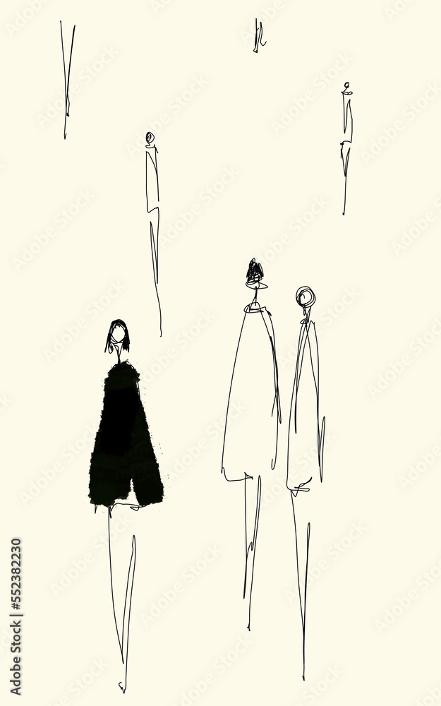 Dibujo de personas Dibujo de personas