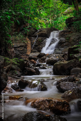 waterfalls in the lungs of the world