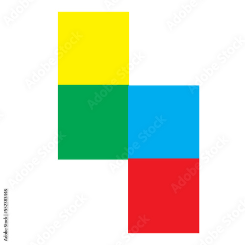 Free Download Organic Children's Toys Blocks Illustration - GFXLoad