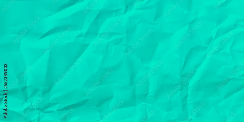 Obraz premium Creased blue cloth material fragment as a background. Crumpled sheet of light blue paper abstract background.