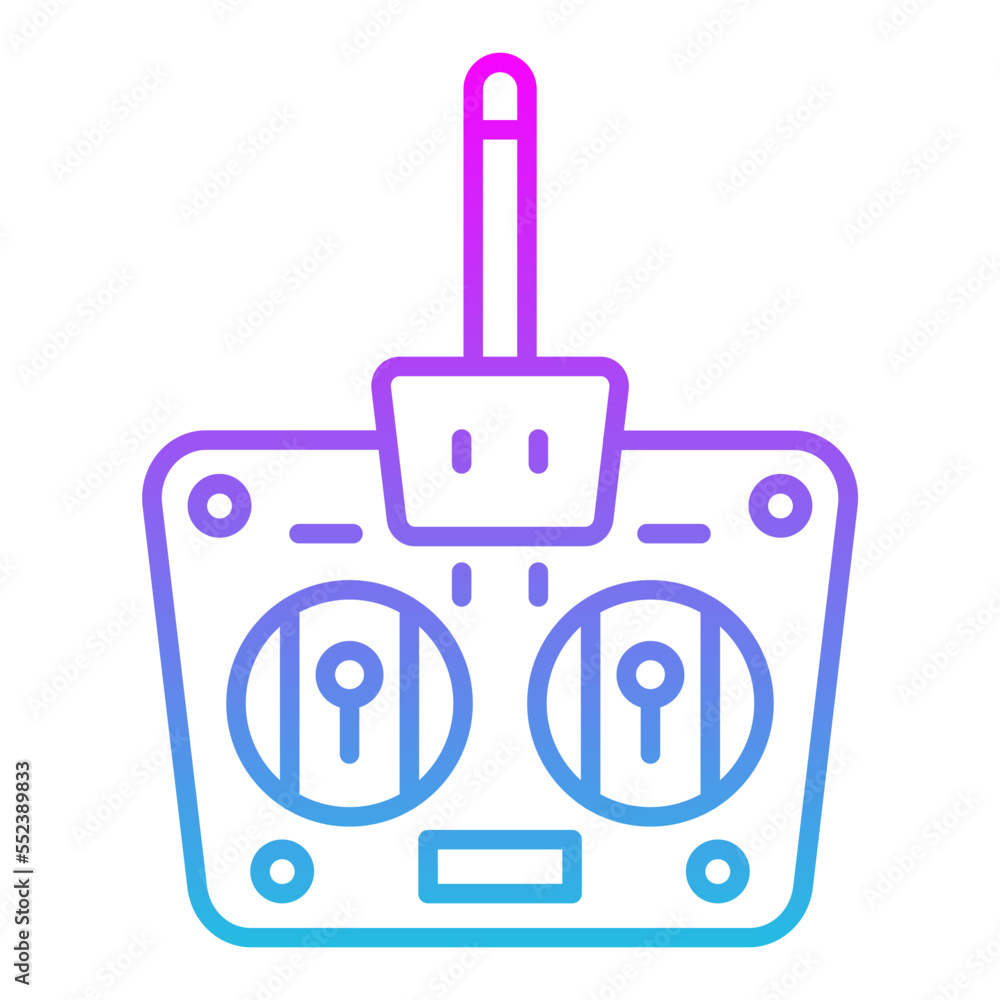 Remote Line Gradient Icon Remote Line Gradient Icon