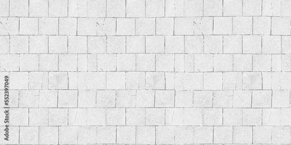 Stone ground ambient occlusion texture. 8K paving stone texture. High