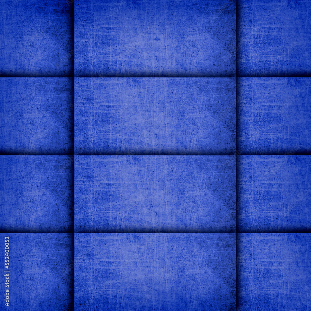 Fototapeta premium Grunge blue background with space for text
