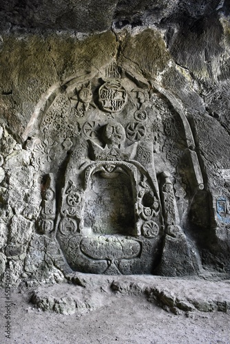 Cueva oratorio de la Mare de Deu en Portals Vells, Mallorca. photo