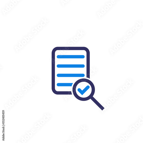 Result report icon